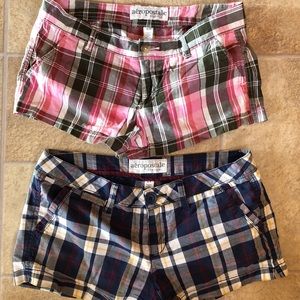 Aeropostale shorts - size 5/6 stretch